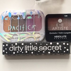 Pacifica dirty little secret Eye Shadow Bundle